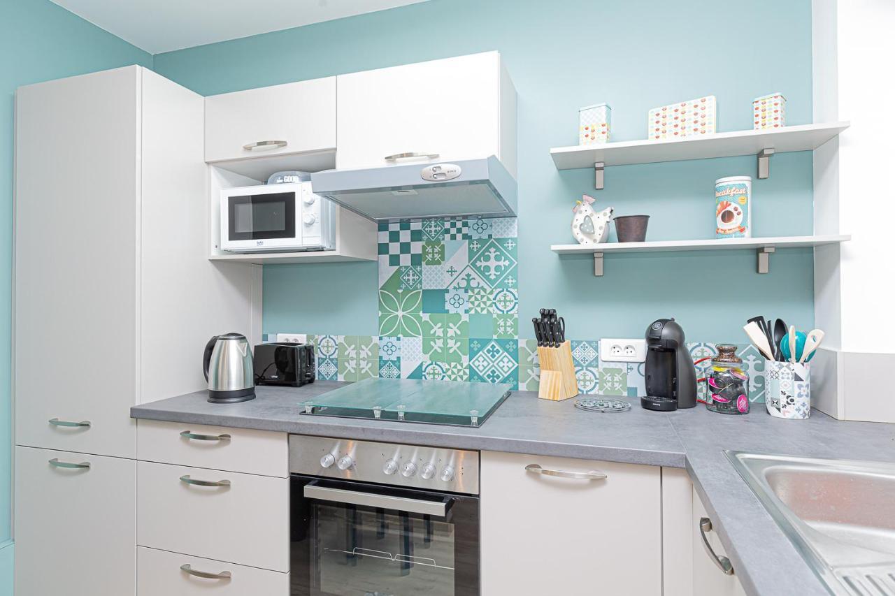 Apartamento Le Petit Clément - F2- 39m2 - Metz - Proche Gare et Centre Pompidou avec Parking Public Exterior foto